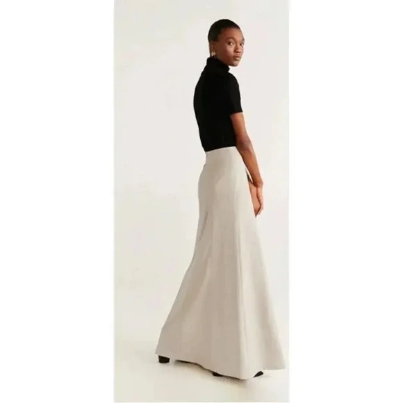 MangoFlared long skirt - Picture 3 of 9